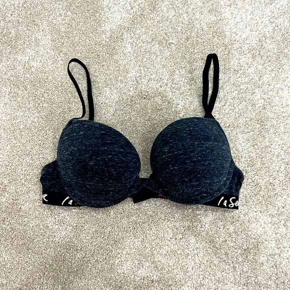 La Senza Remix Bra Black/Dark Grey Size 32C - Picture 1 of 8